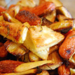 Roasted Parsnips and Carrots with Rosemary & Honey Roasted Parsnips and Carrots with Rosemary & Honey