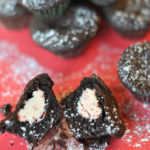 Dark Chocolate Candy Cane Cookie Bites Dark Chocolate Candy Cane Cookie Bites