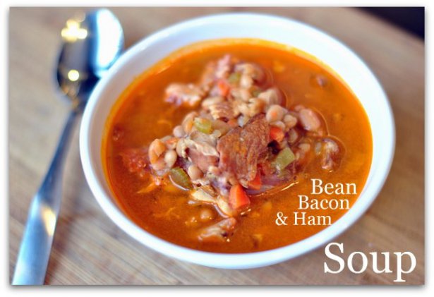 Bean, Bacon & Ham Soup