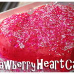 Strawberry Heart Cake Strawberry Heart Cake