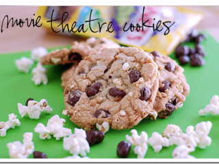 Movie Theater Cookies on BluebonnetBaker