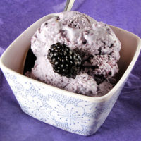 Blackberry Ice Cream