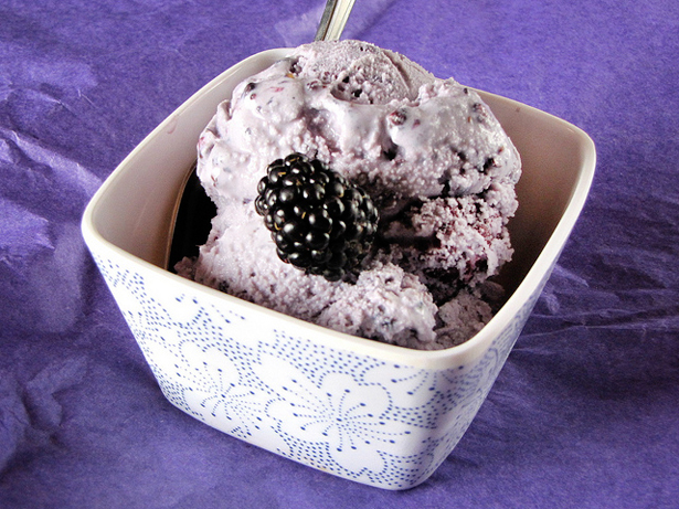Blackberry Ice Cream