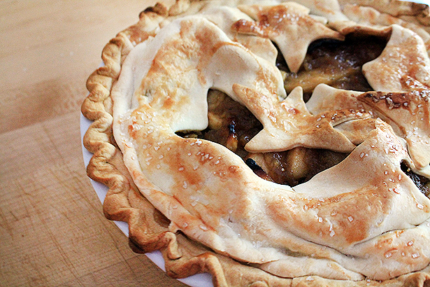 Apple and Gooseberry Pie