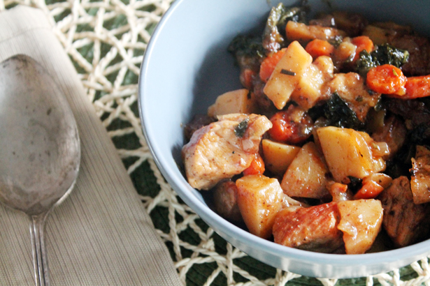 Pork and Beer Skillet Stew & a Le Creuset Giveaway