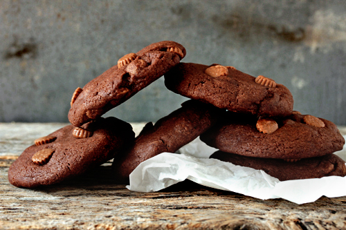 Chocolate Peanut Butter Cup Cookies