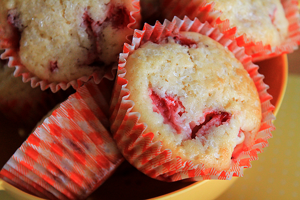 Strawberry Lemonade Muffins