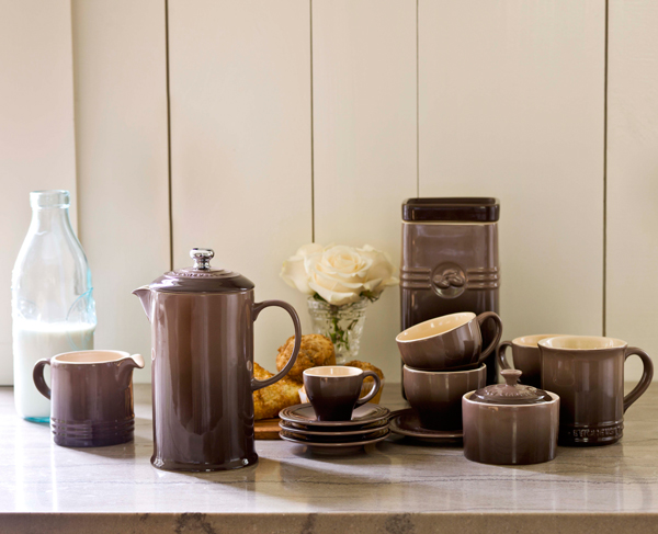 Giveaway: Le Creuset Cafe Collection in Truffle