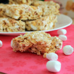 Raspberry Peach Marshmallow Squares Raspberry Peach Marshmallow Squares