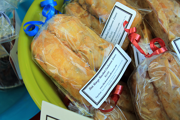 Mini Mango Hazelnut Cardamom Bread