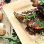 Golden Plum, Port, and Mushroom Pork Chops & Giveaway Golden Plum, Port, and Mushroom Pork Chops & Giveaway