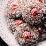 Candy Cane Crinkle Cookies Candy Cane Crinkle Cookies