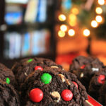 Dark Chocolate Peppermint M&M Cookies Dark Chocolate Peppermint M&M Cookies