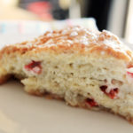 Sour Cherry Vanilla Scones for Valentine's Day Sour Cherry Vanilla Scones for Valentine's Day