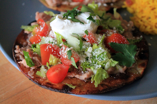Tex-Mex Tostadas and Food Fanatic