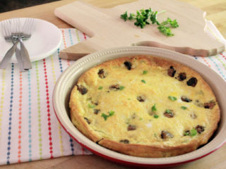 Chile & Sausage Frittata