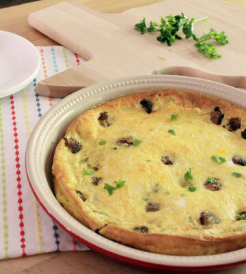 Chile & Sausage Frittata