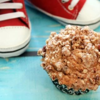 Coconut Oil Banana Muffins from Bluebonnets & Brownies