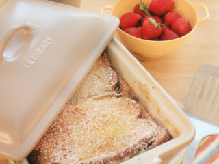 Overnight Bananas Foster French Toast Photo from Bluebonnets & Brownies