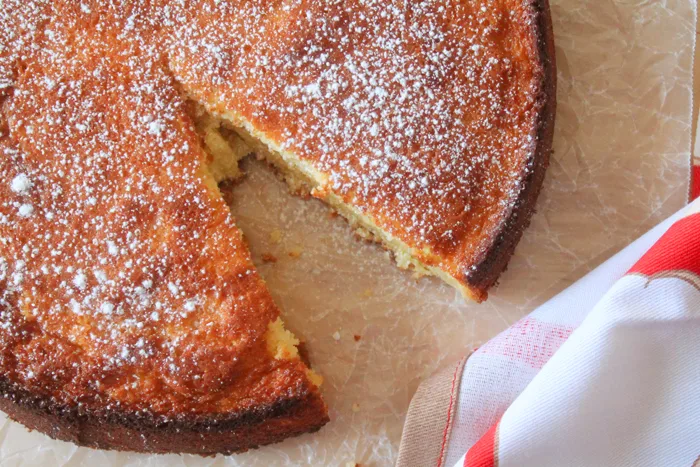 Meyer Lemon Butter Cake by Bluebonnet Baker