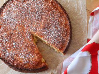 Meyer Lemon Butter Cake on BluebonnetBaker