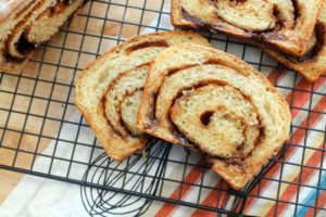 Banana Yeast Bread on BluebonnetBaker.com