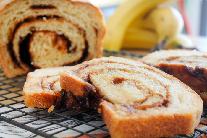 Banana Yeast Bread on BluebonnetBaker.com