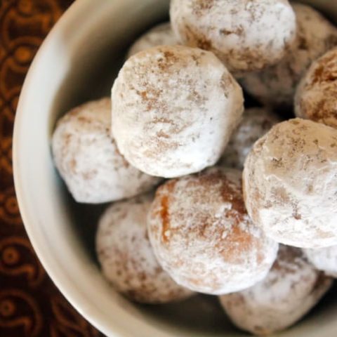 Maple Bourbon Balls on BluebonnetBaker.com