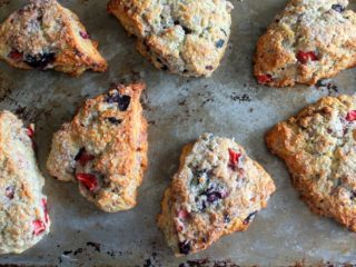 Mixed Berry Mascarpone Scones make a wonderful breakfast or tea-time snack. And they're super easy to whip up!