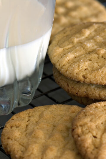 Maple Peanut Butter Cookies on BluebonnetBaker