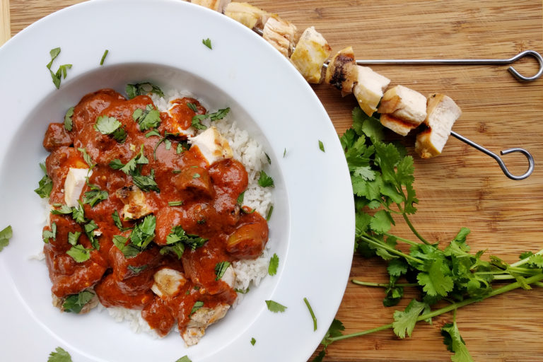 Coconut Chicken Curry from the Our Sweet Basil Kitchen Cookbook