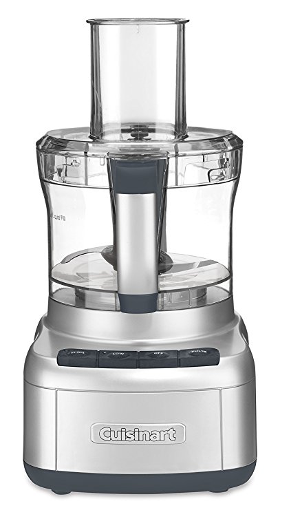 Cuisinart FP-8SV Elemental 8-Cup Food Processor, Silver